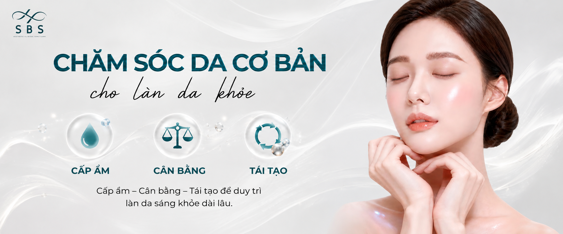 banner chăm sóc da cơ bản