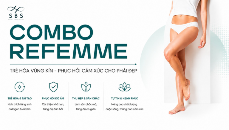 Trẻ hóa vùng kín Refemme